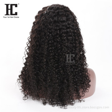 360 Lace Frontal Wigs Kinky Curly Remy Human Hair Wigs Pre Plucked With Baby Hair Brazilian wigs High Density